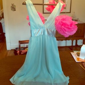 Forever 21 size large sea foam mint dress lined