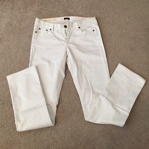 J. Crew white jeans