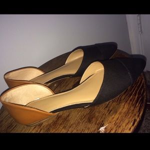 Tapper Toe Two Piece Flats