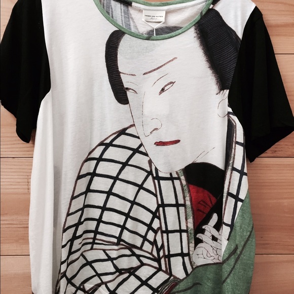Dries van Noten Asian Print Top Size M