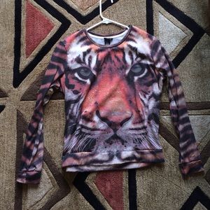 Rue 21 graphic tiger crewneck