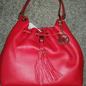 Michael Kors Drawstring Shoulder Tote