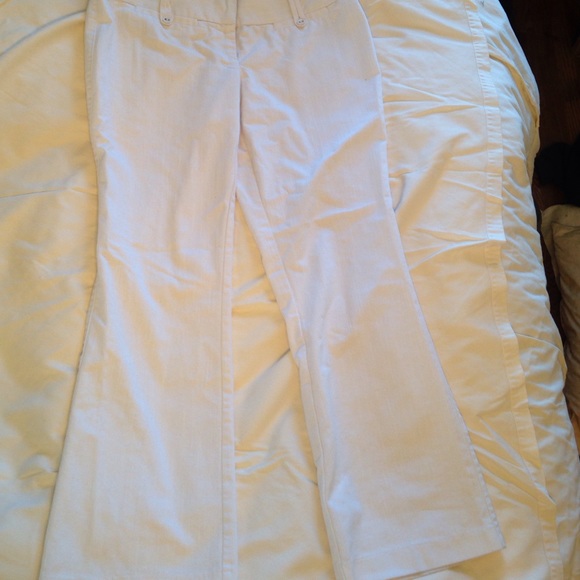 White dress pants