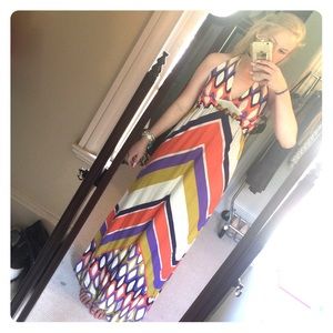 Colorful maxi dress