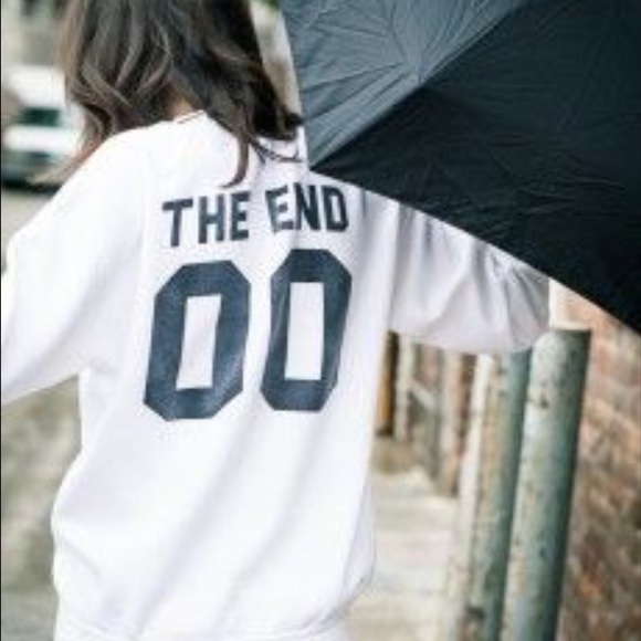 Brandy Melville The End 00 Sweatshirt
