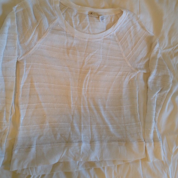Long sleeve white shirt