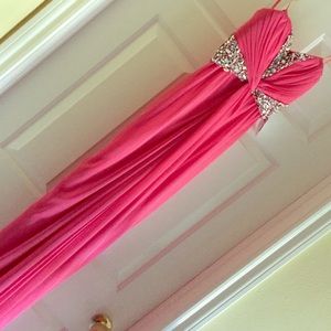 BRAND NEW Pink Prom Dress!