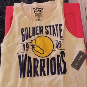 warriors crop top