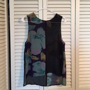 Sheer Floral Top