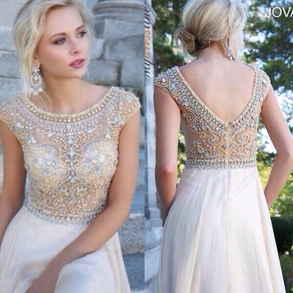 Gorgeous Beaded Prom Dress