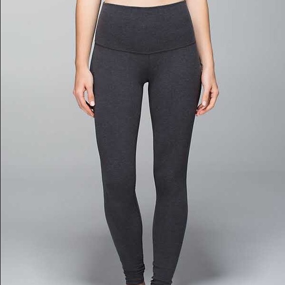 Lululemon Wunder Under Cotton Roll Down