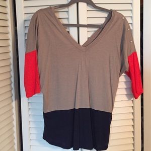 Tri-color Express Top