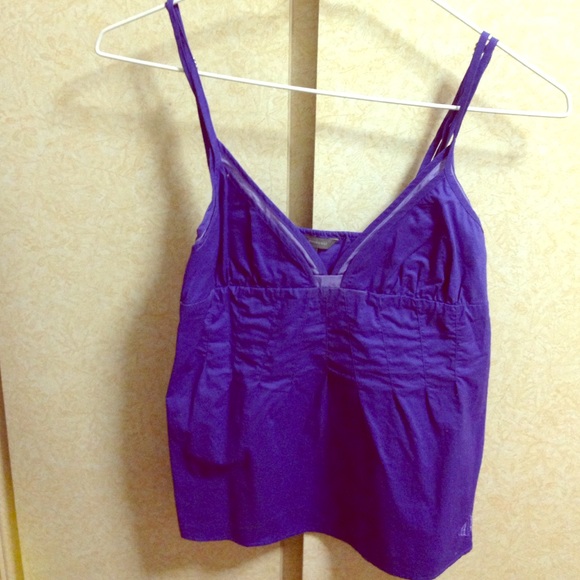 Purple Tank w hint of silky light purple