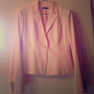 Tahari pink blazer