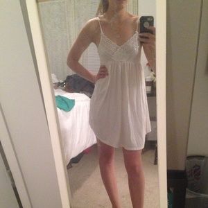 Victoria's Secret white cover up/dress/nightgown