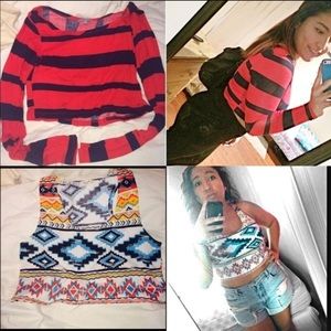 Crop shirt bundle