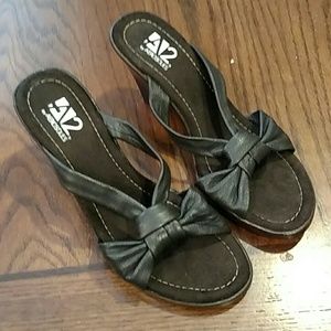 Comfy chocolate heels