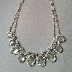 Dazzling crystal necklace