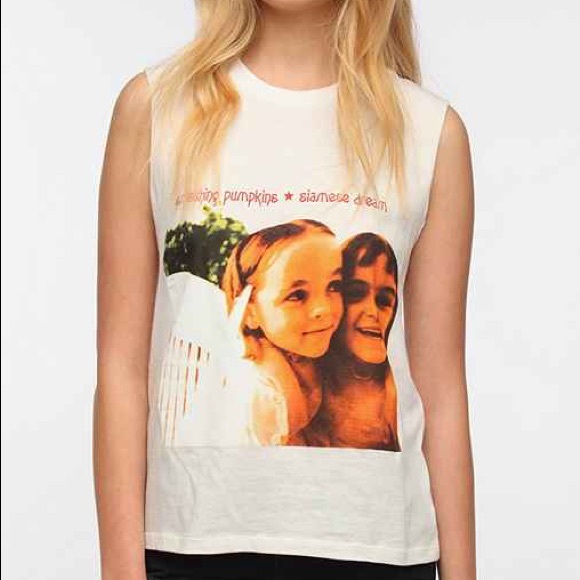 Urban Outfitters Smashing Pumpkins Muscle Tee