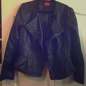 ELLE Pleather jacket