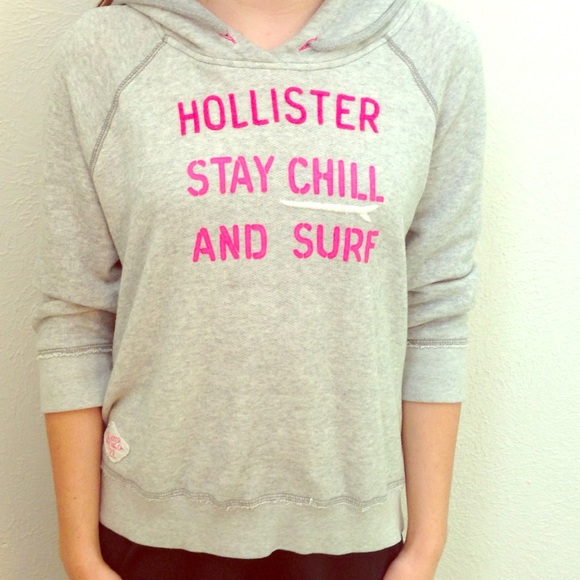 Hollister Stay Chill and Surf Sweatshirt