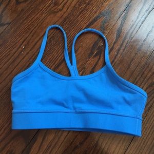 Lululemon blue sports bra!!