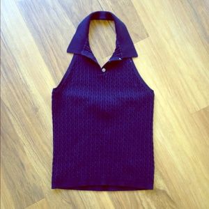 • RALPH LAUREN • halter top