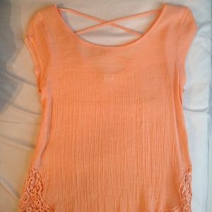Vintage peach spring top