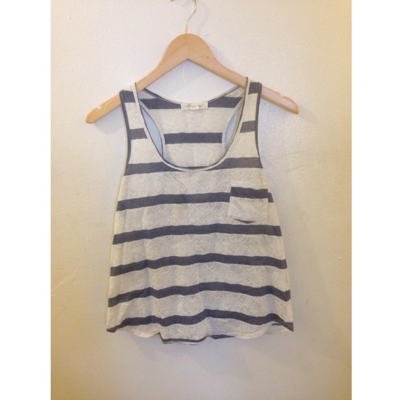 Lace tank top