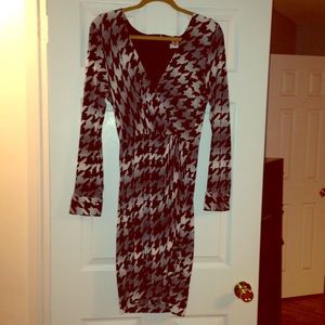 Black and White Pattern Dress from Cache