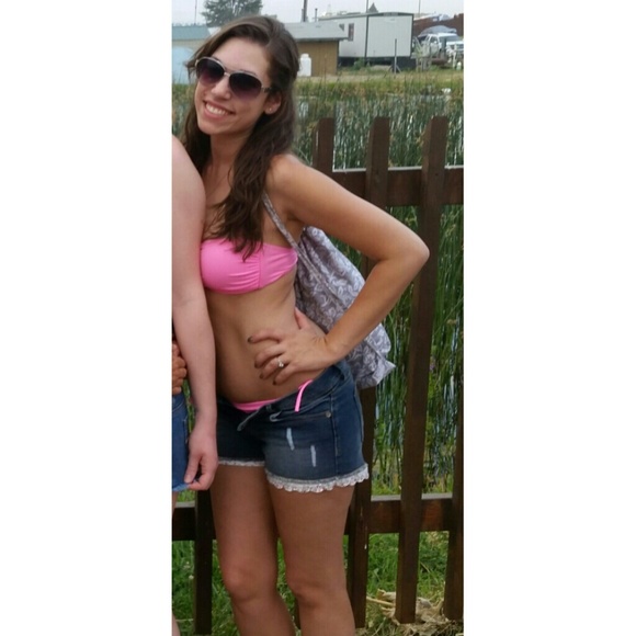 NWOT Victoria's Secret Bandeau & String Bottoms - Picture 3 of 3