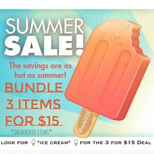 🍦3 FOR $15 DEAL🍦