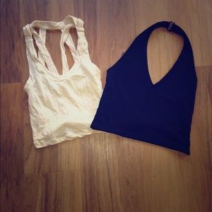 → BUNDLE ← two crop tops for the price of one!