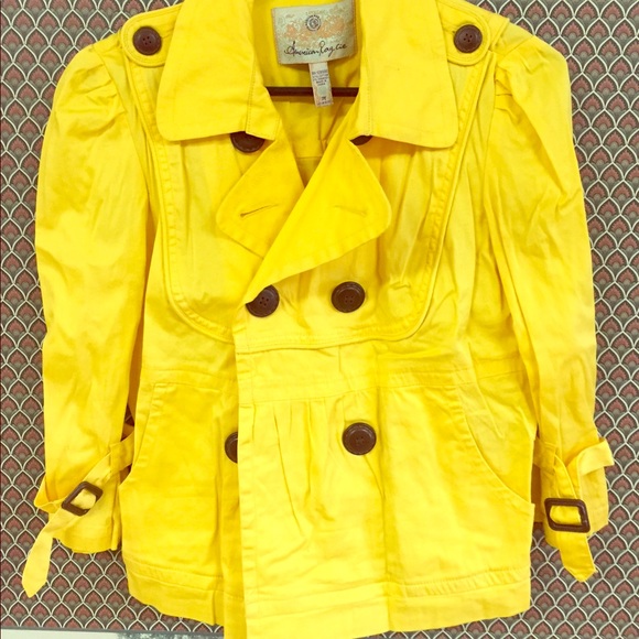 Never worn bright yellow jacket