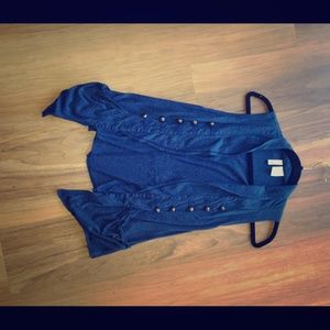 Navy blue vest