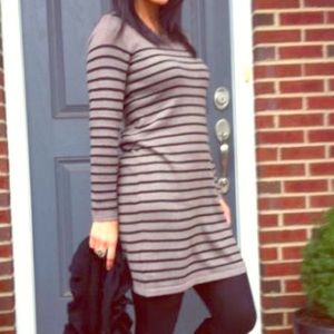 Striped Sweater Dress