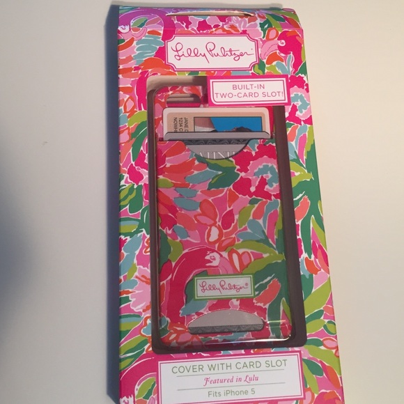 Lily Pulitzer 2- Card Slot Case