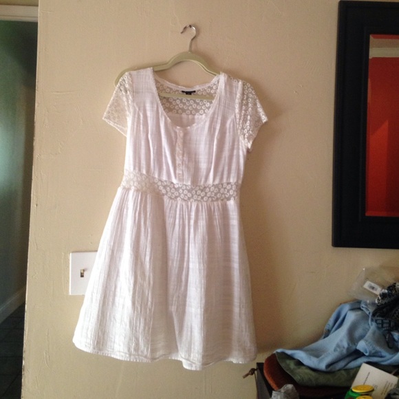 I ❤️ Ronson white cotton dress  sz 12
