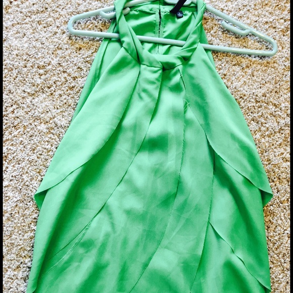 Green Silk Top