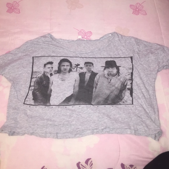 Forever 21 graphic crop top