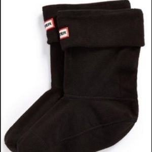 Black short hunter welly socks