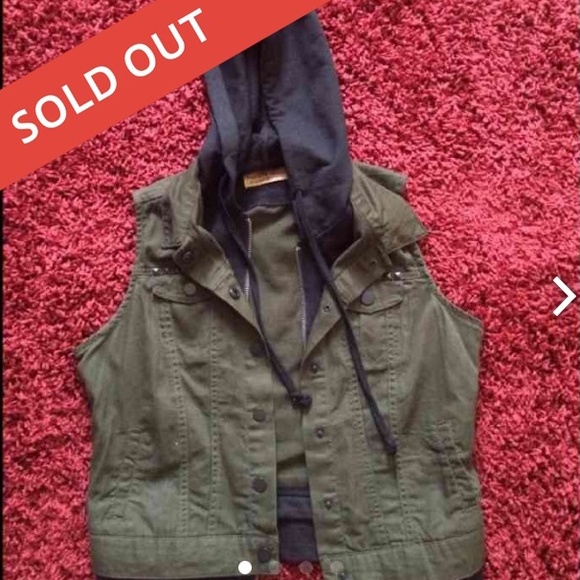 Tops - Olive green vest