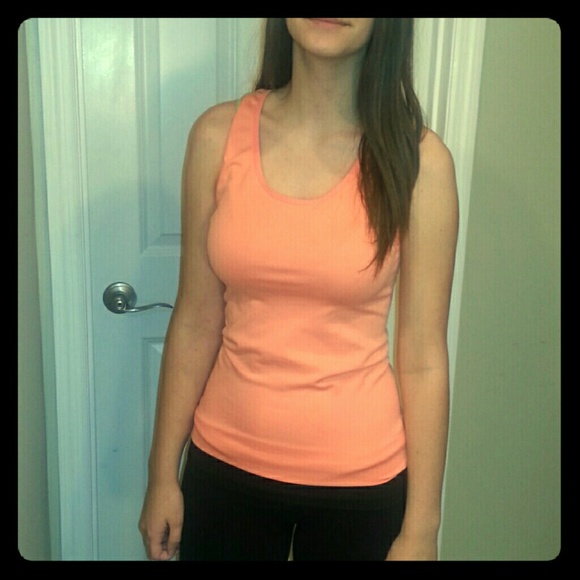 Peach workout top