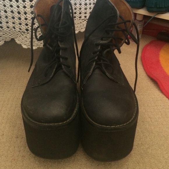 Jeffrey Campbell x Nasty Gal platforms