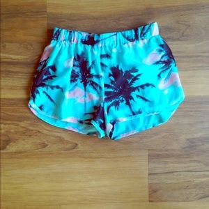 Palm tree shorts