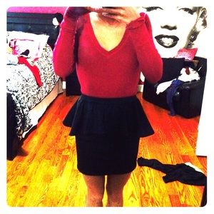 NASTY GAL BLACK SKIRT