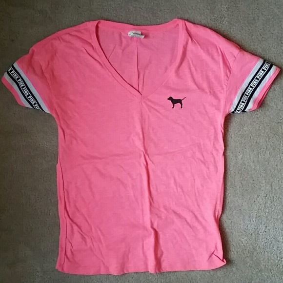 Victorias secret pink v neck