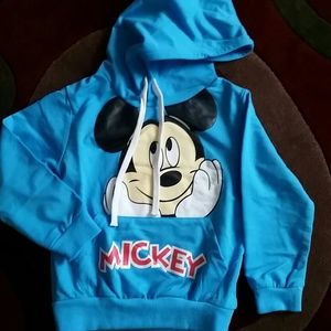 Mickey mouse cotton hoodie