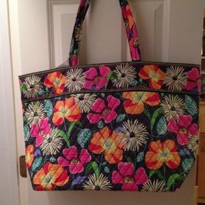 Jazzy Blooms Vera Bradley tote