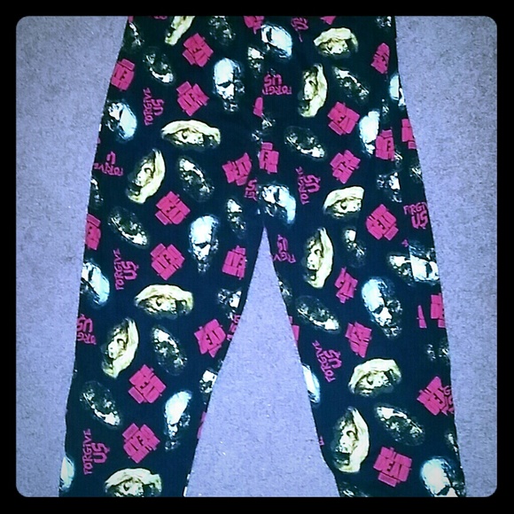 Walking dead pajamas men's x-large
